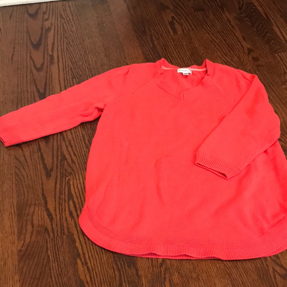 Croft and Barrow 3/4 Sleeve Sweater
